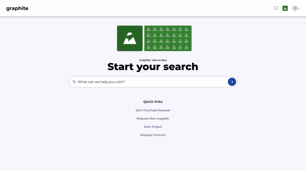 Start your search - Graphite Connect