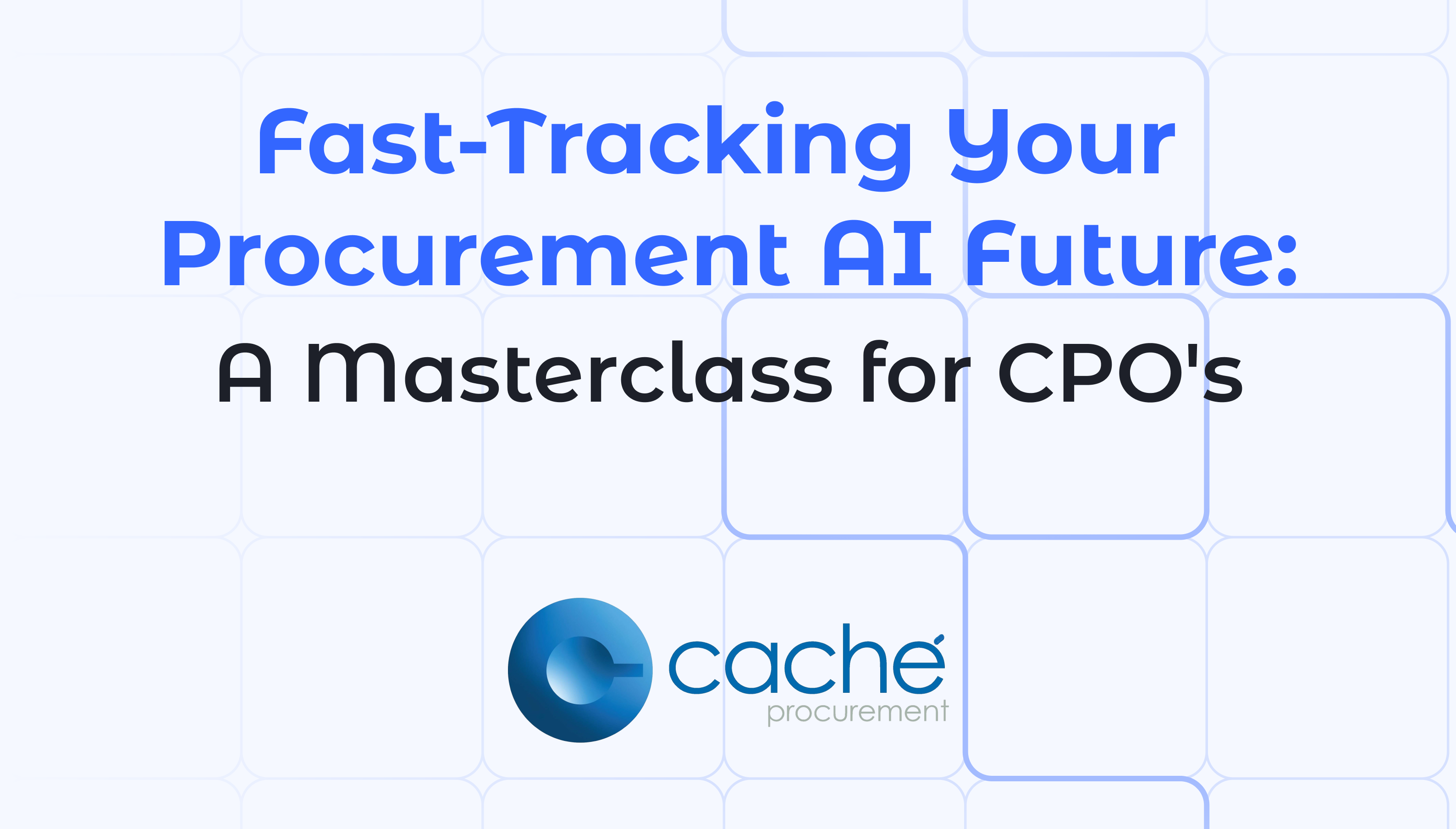 Transform Your Procurement Team with AI in Months, not Years