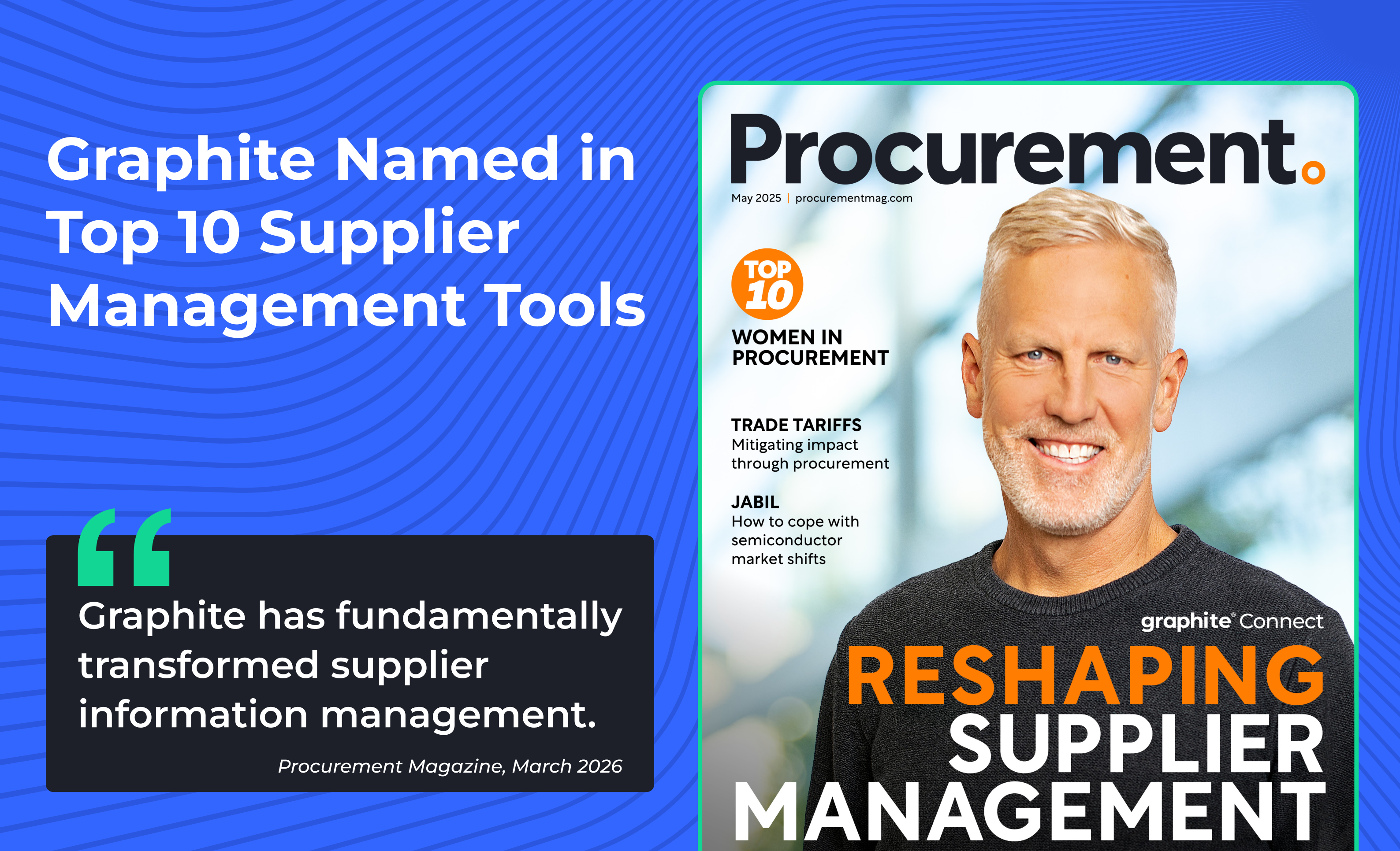 Graphite Connect Named a Top 10 Supplier Relationship Management Platform by Procurement Magazine