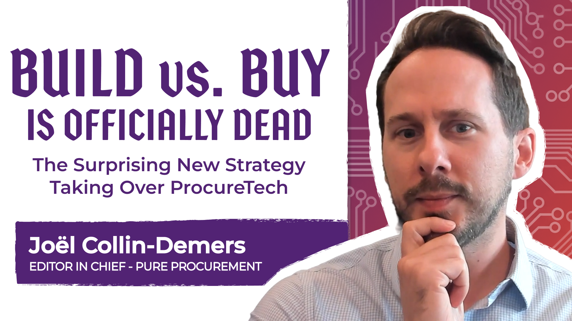 Build vs. Buy is Officially Dead: The Surprising New Strategy Taking Over ProcureTech