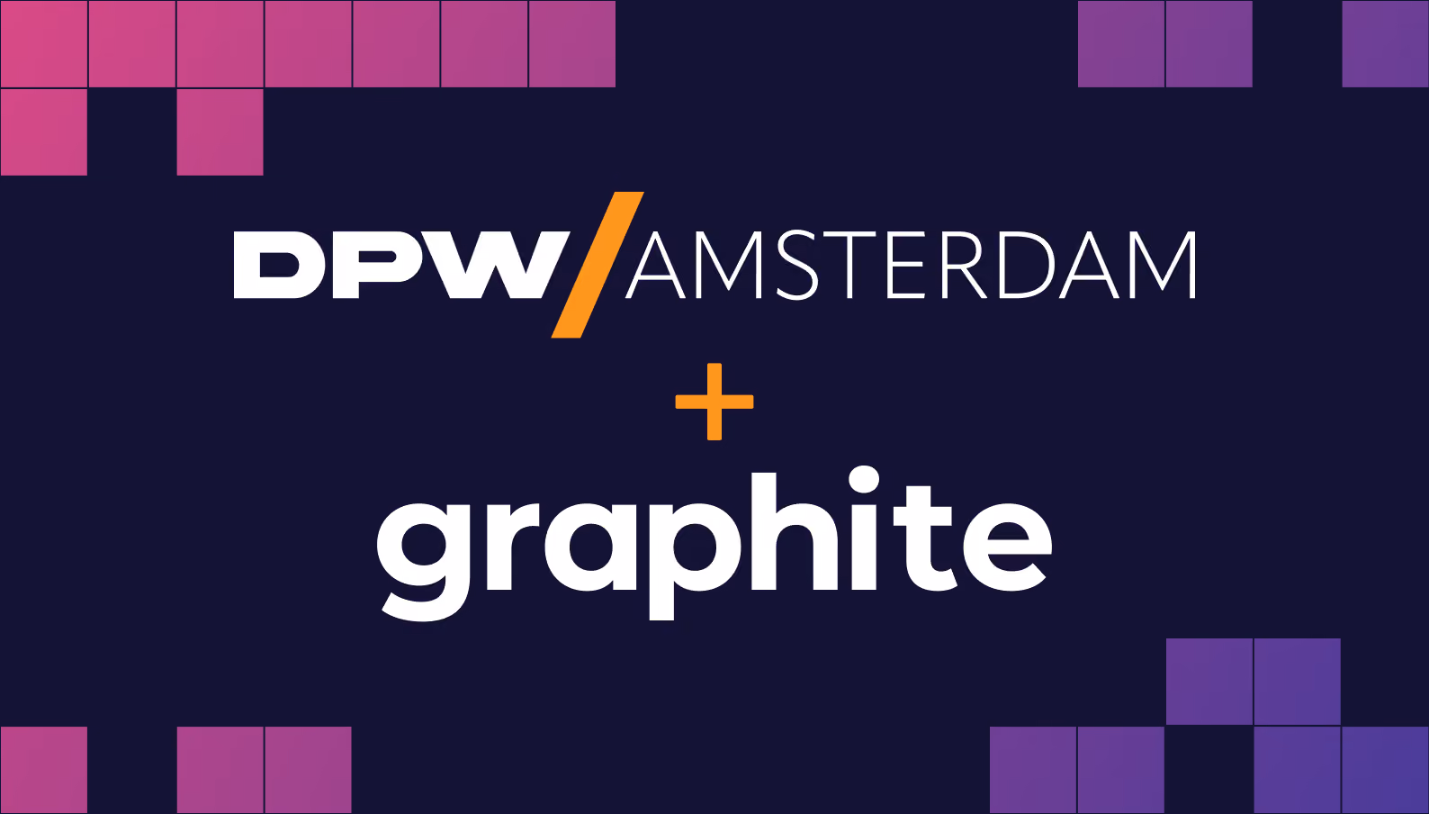 Meet Graphite at DPW Amsterdam 2026