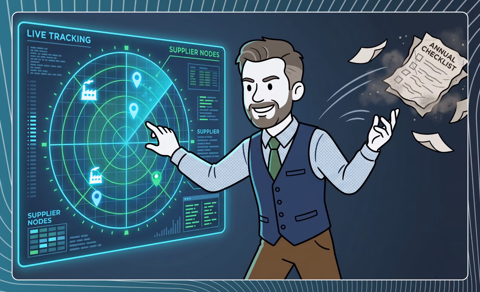 Continuous Supplier Compliance Monitoring: Moving Beyond Static Assessments