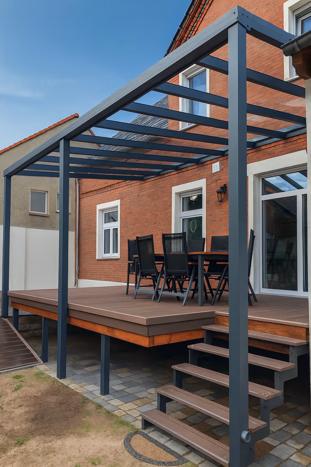 Schönhausen Terrassenüberdachung