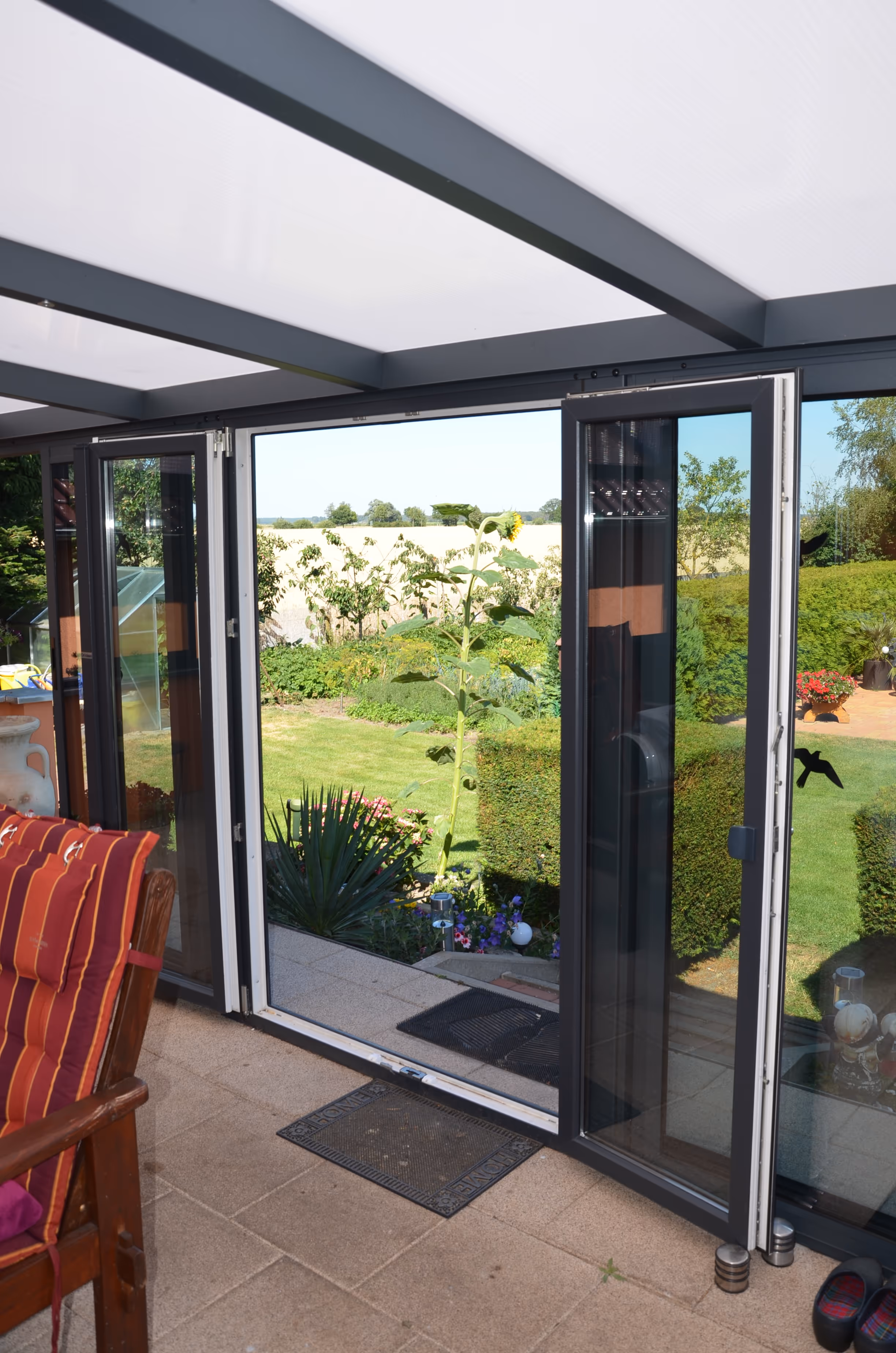 Kabelitz Kaltwintergarten Tür