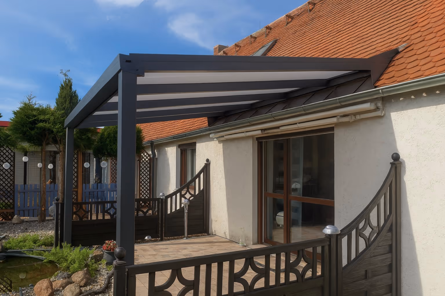 Klietz Terrassenüberdachung