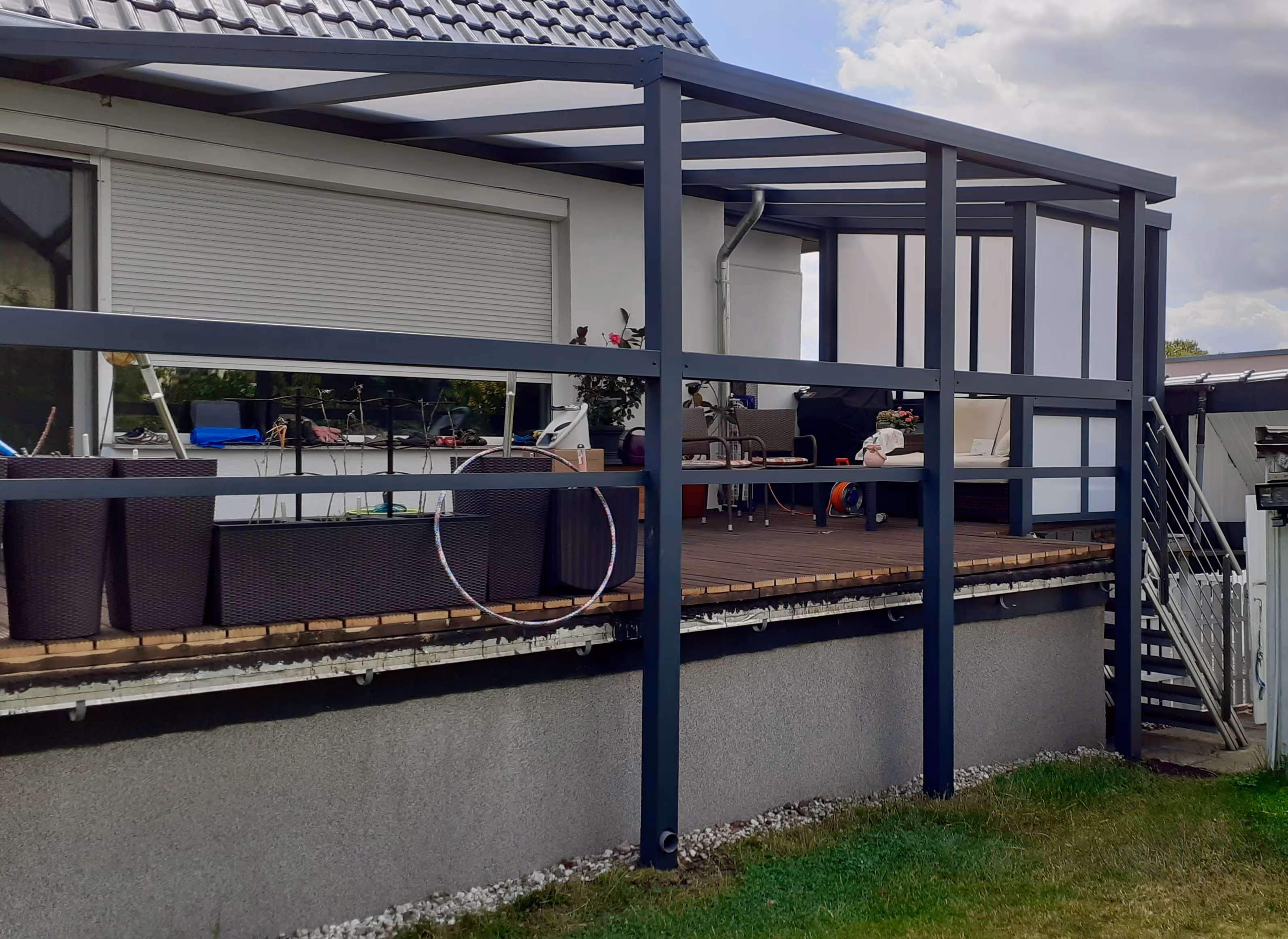 Magdeburg Terrassenüberdachung