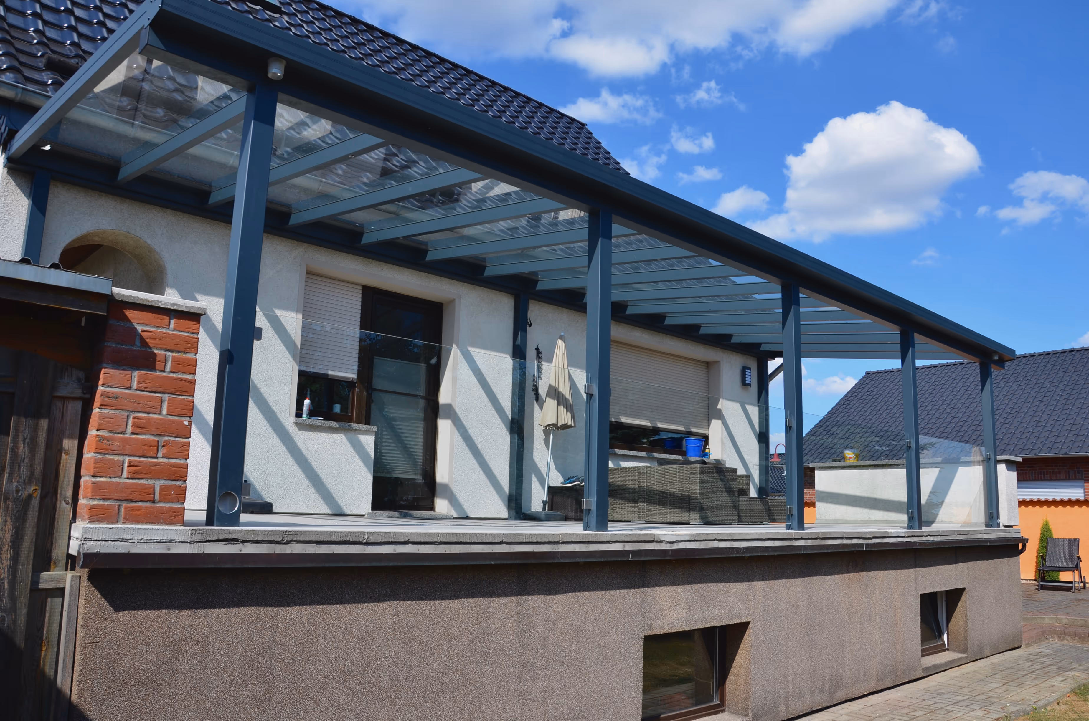 Rottmersleben Terrassenüberdachung