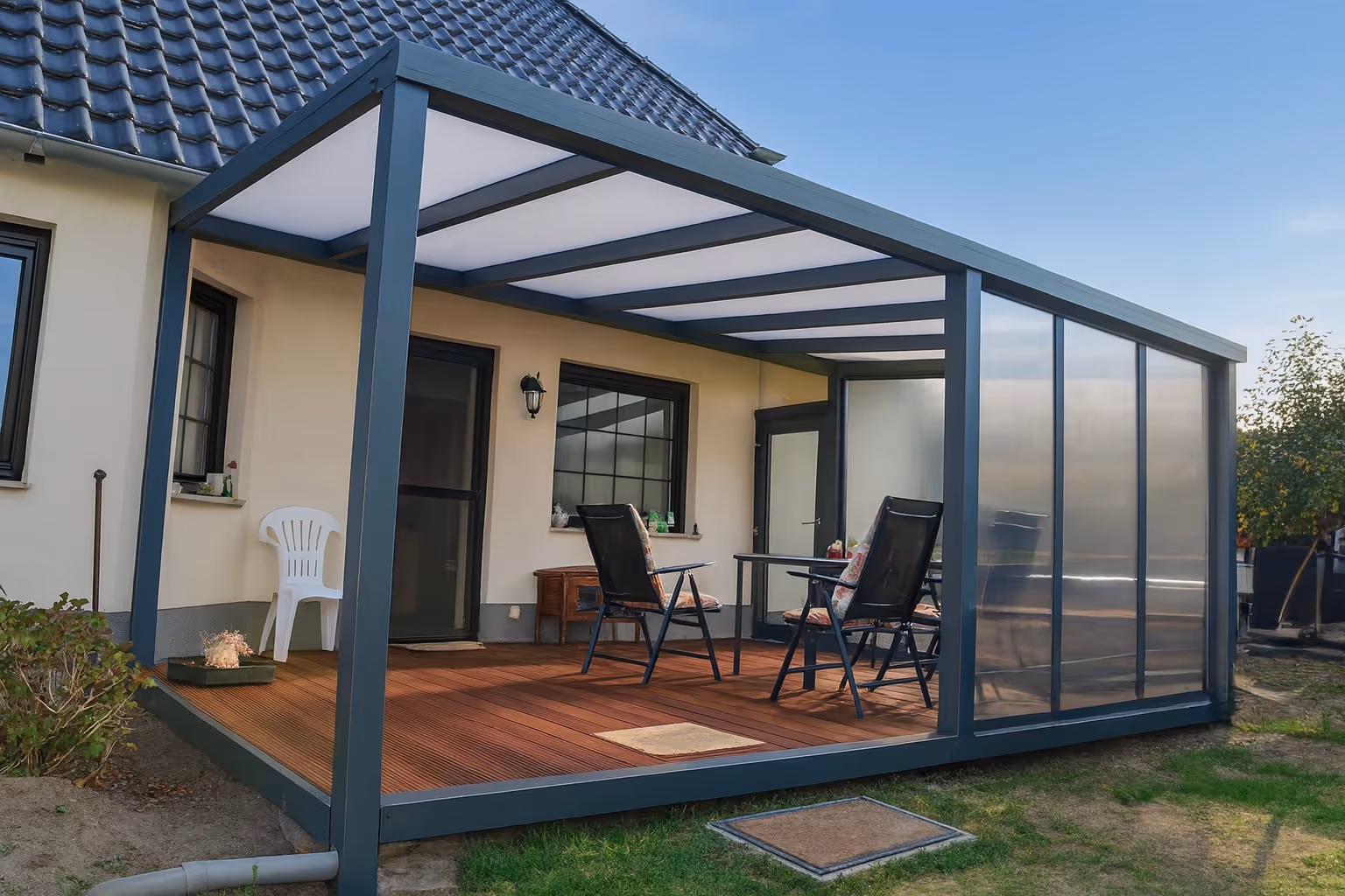 Stendal Terrassenüberdachung