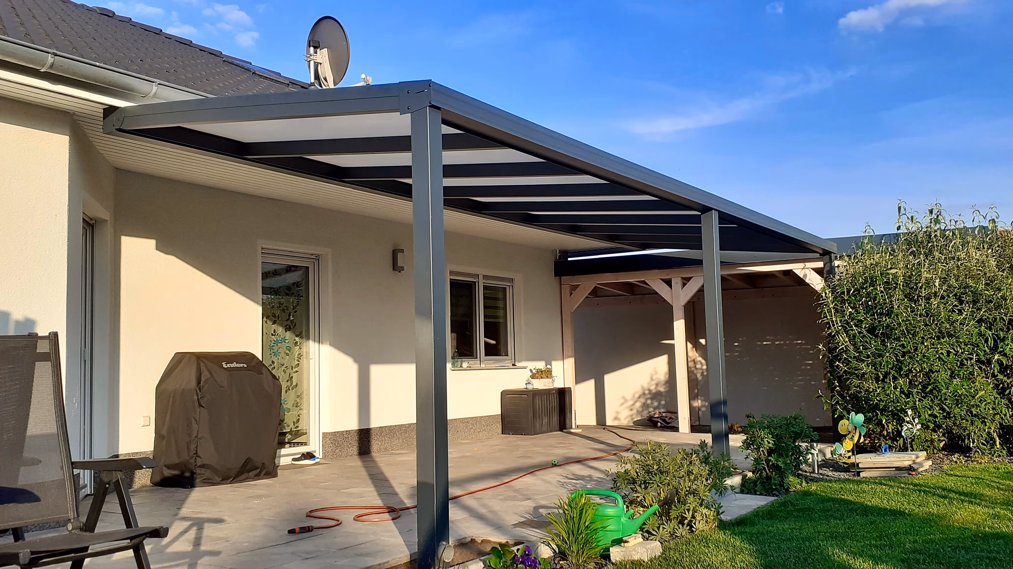 Welsleben Terrassenüberdachung