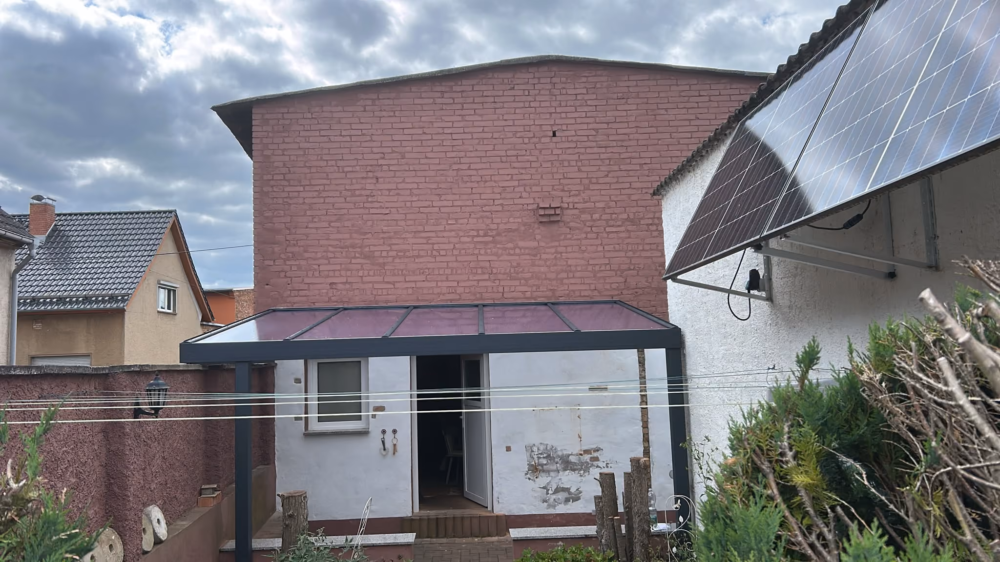 Terrassenüberdachung Südliches Anhalt Vorne