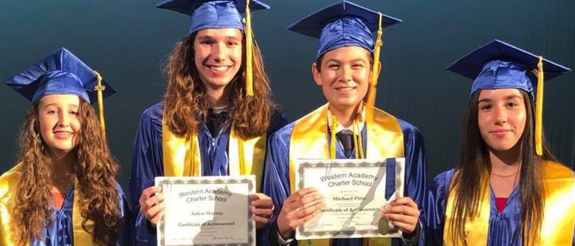 Western Academy Charter School graduates