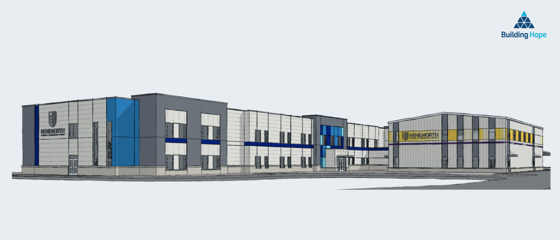 Mockup of Kenilworth Science and Technology School