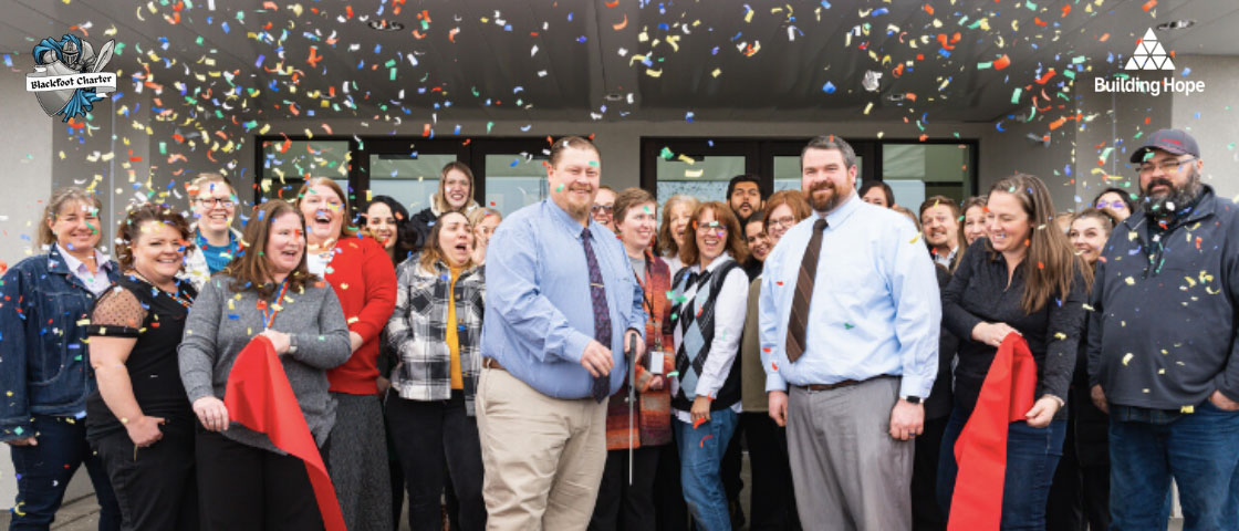 Ribbon-Cutting Ceremony at Blackfoot Charter Community Learning Center