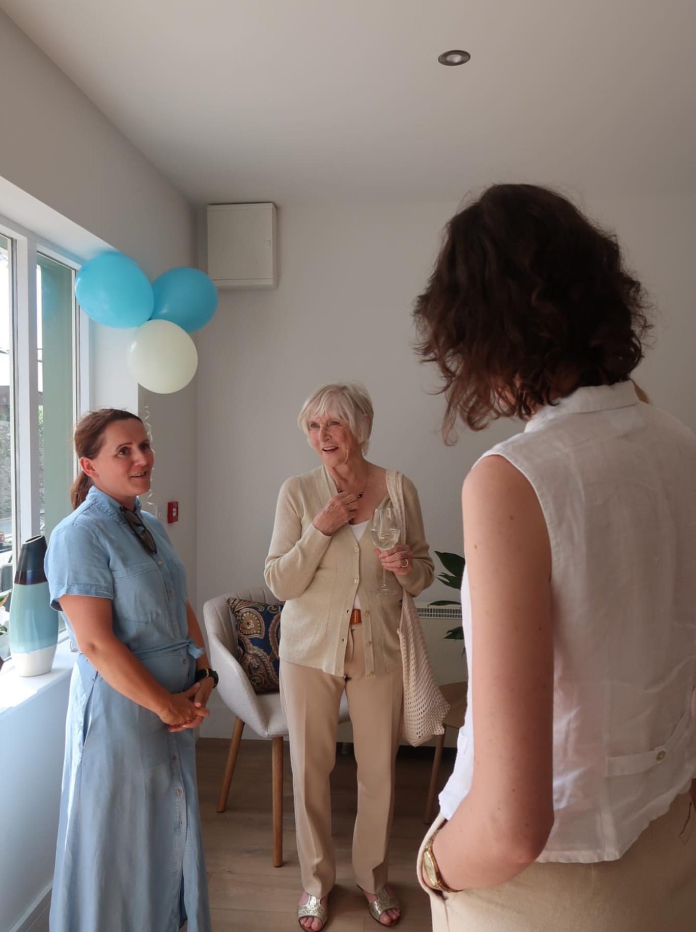 Guests at the Kenmare Foot Clinic opening event.