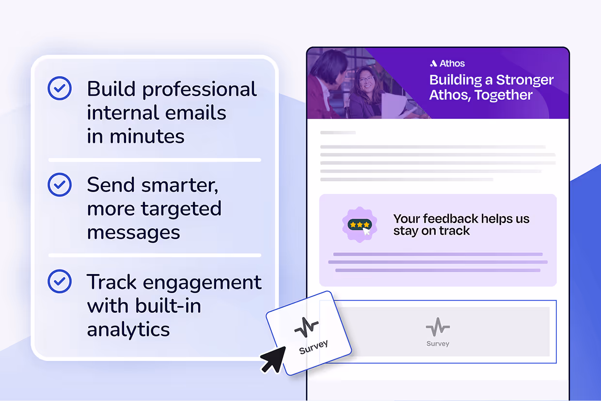 Free internal comms email solution.