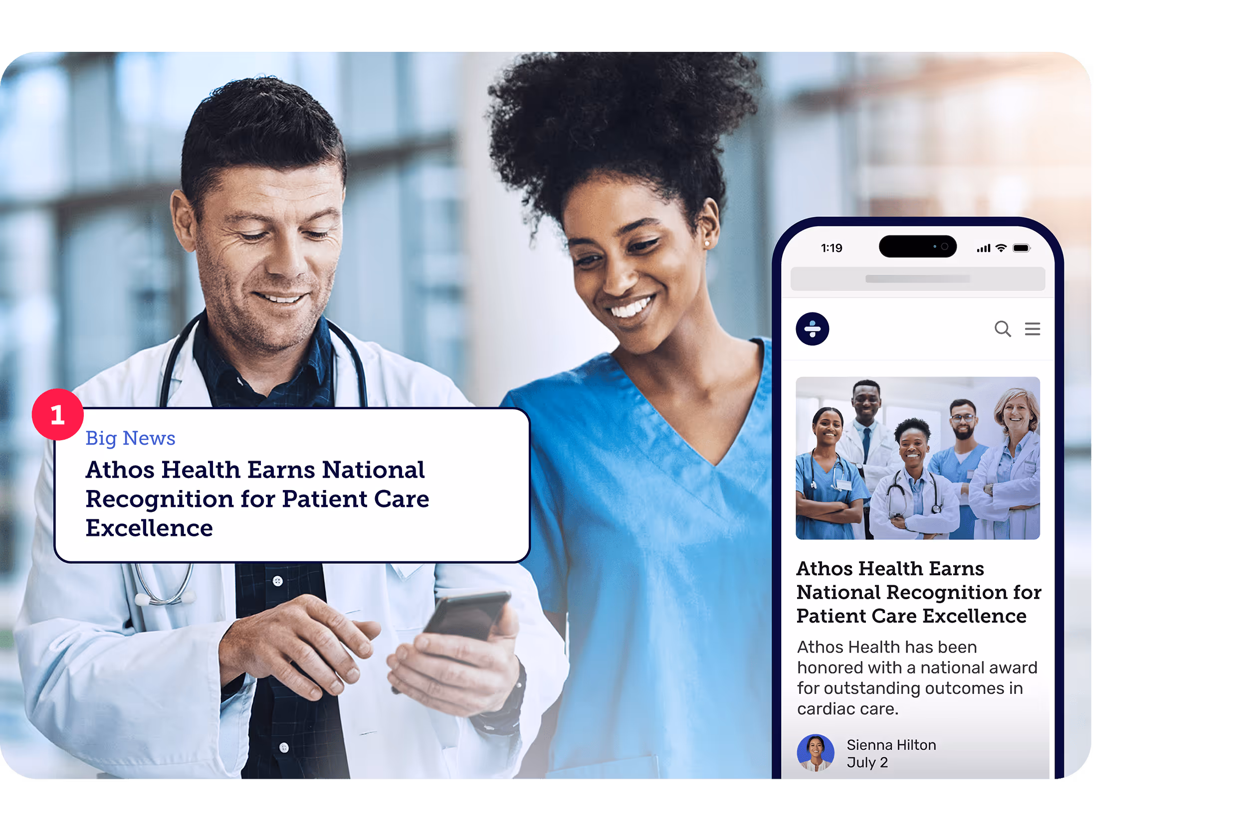 Employee news microsites powered by Cerkl Broadcast are available any time from any device.
