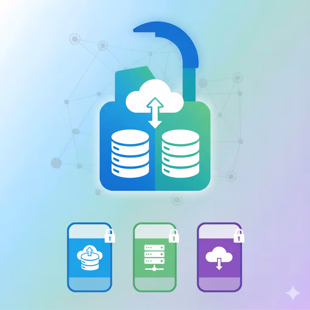 Broadcast uses point-in-time back and restore procedures.