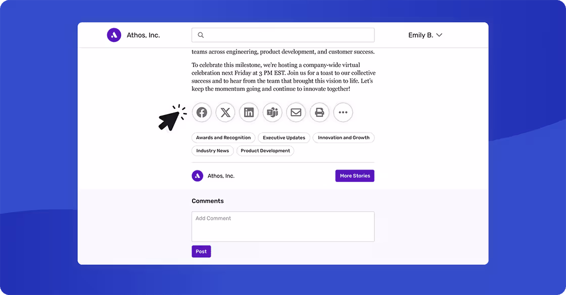 What Happens When Social Advocacy is Enabled
