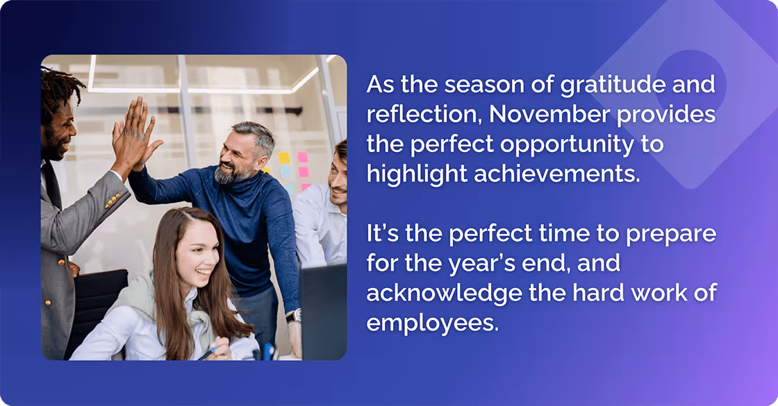 Core November Newsletter Ideas