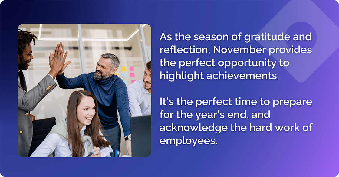 Core November Newsletter Ideas