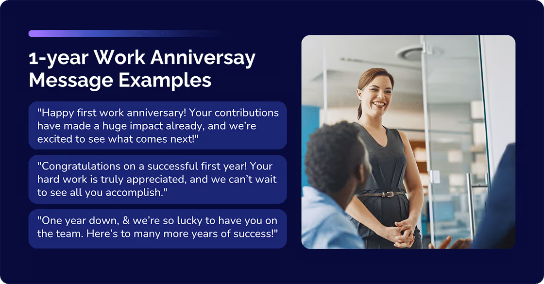 Anniversary Message Example