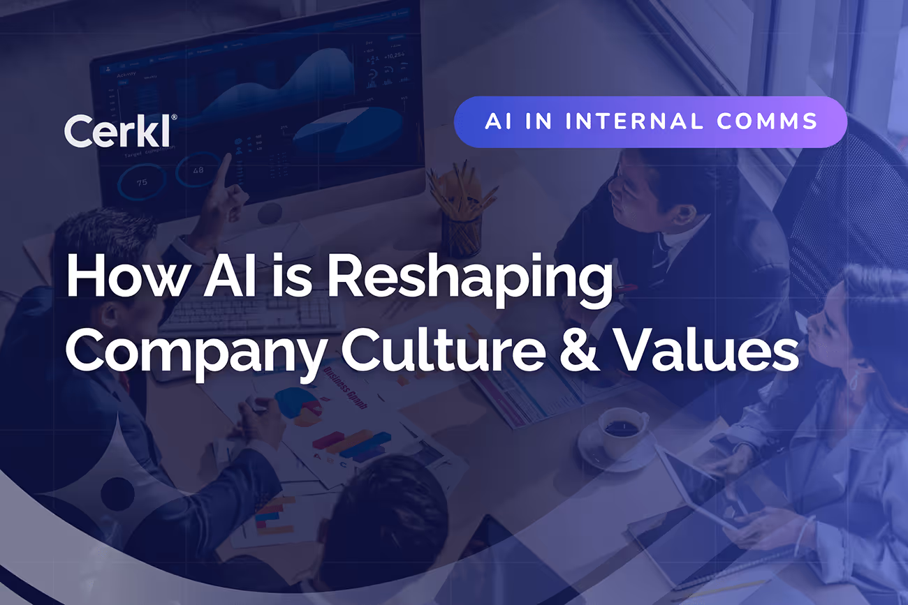 How AI is Reshaping Company Culture and Values|Successful AI integration also requires a culture that embraces change|||
