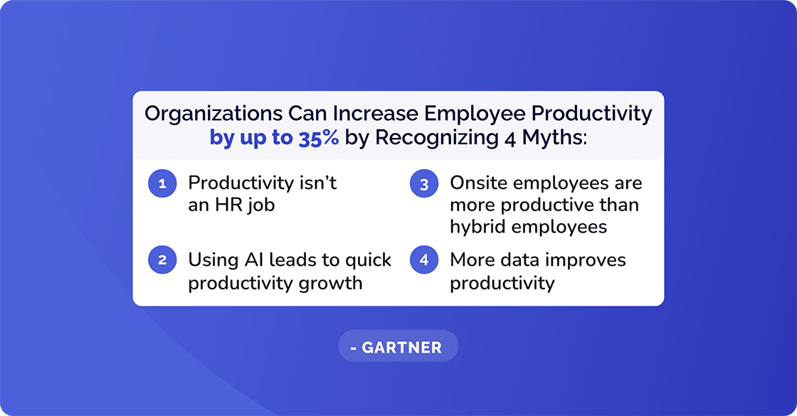 4 myths about employee productivity