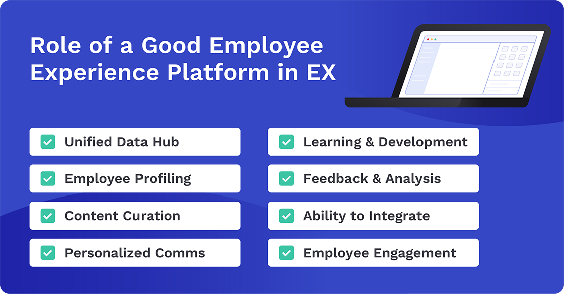 role of a good employee experience platform