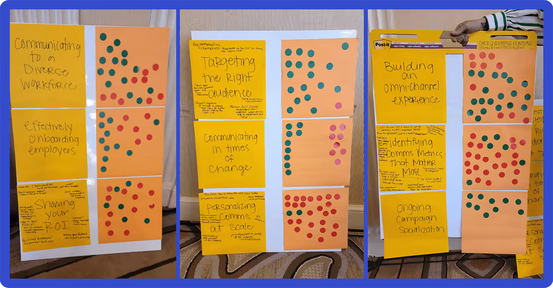 Interactive Workshop on the Top 10 Internal Comms Challenges