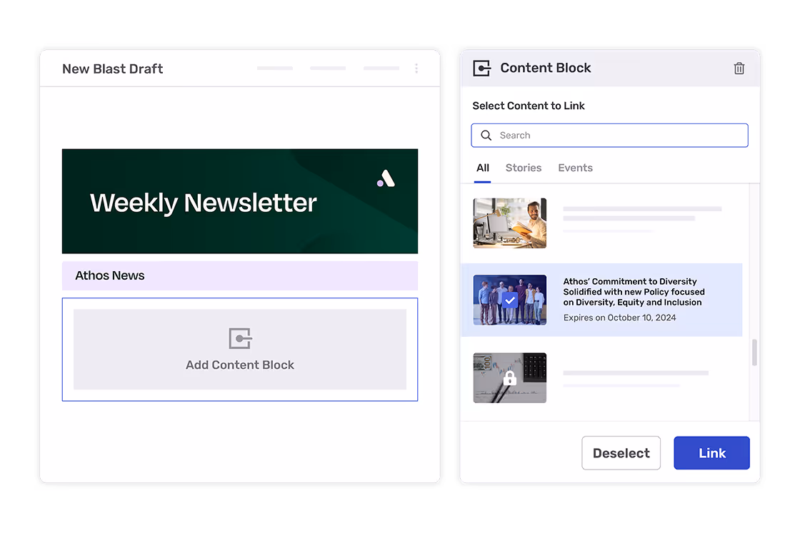 Content Block New Blast Draft