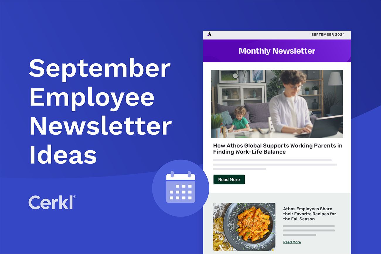 september employee newsletter ideas cover||||
