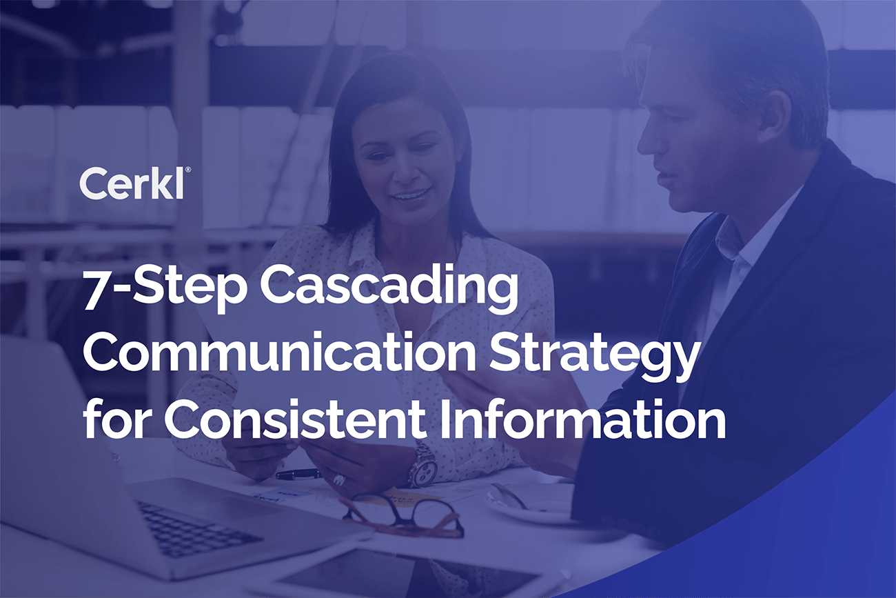 7-Step Cascading Communication Strategy|||||