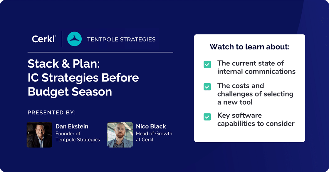 Stack and Plan IC Strategies Before Budget Season