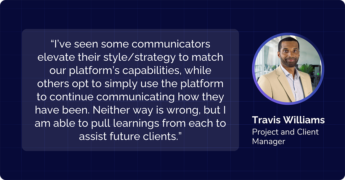 Travis Williams, Implementation Project Manager