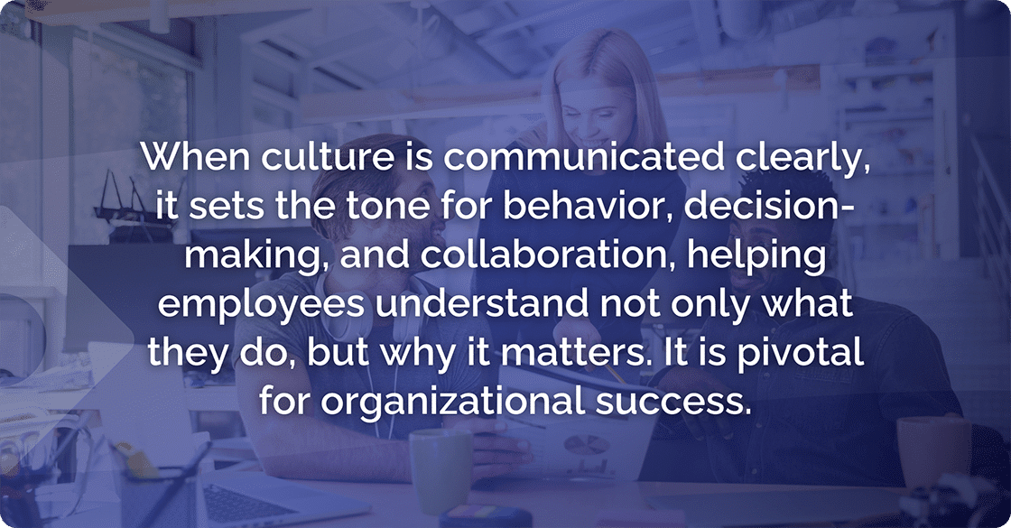Culture communication is more than just a one-time message
