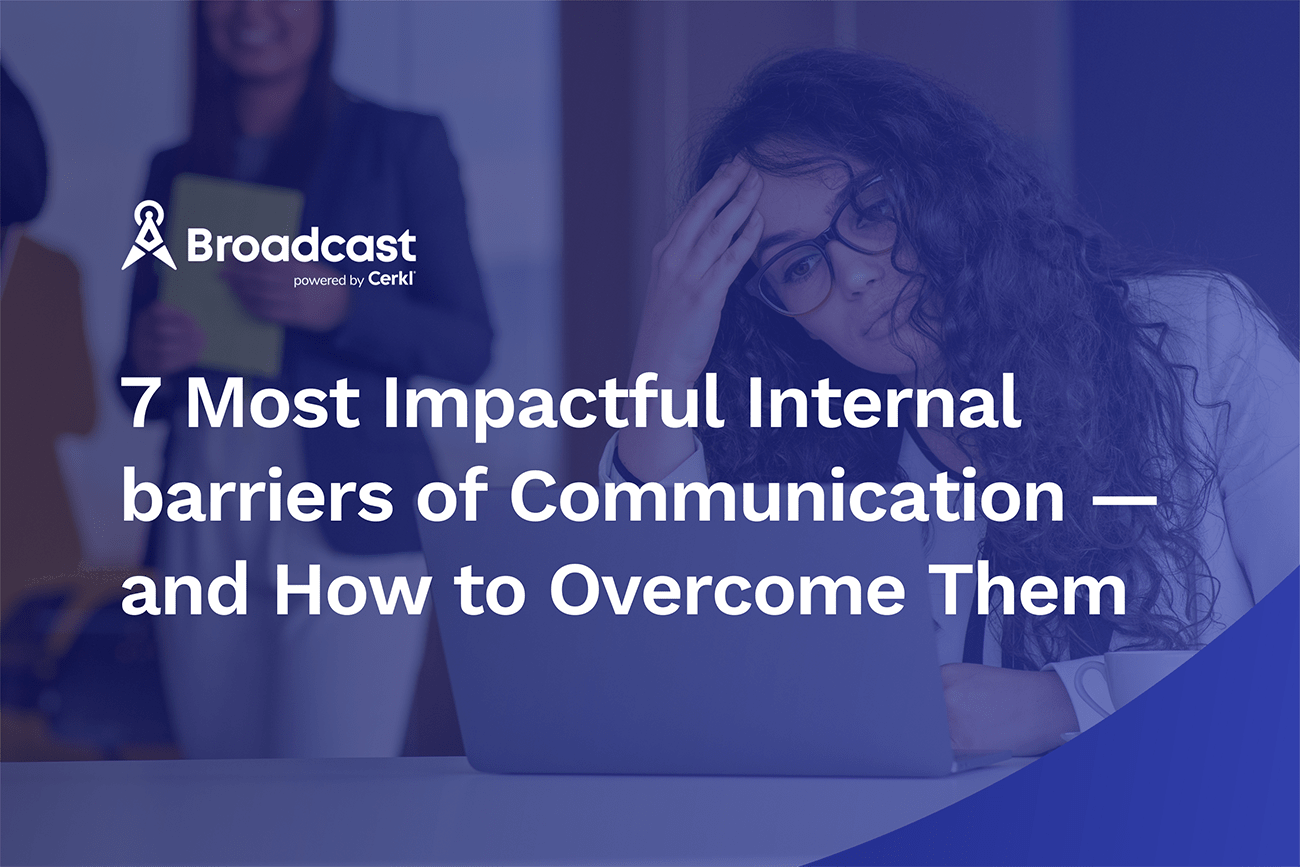 internal communication barriers||||