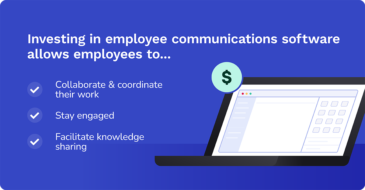 employee communication software benefits