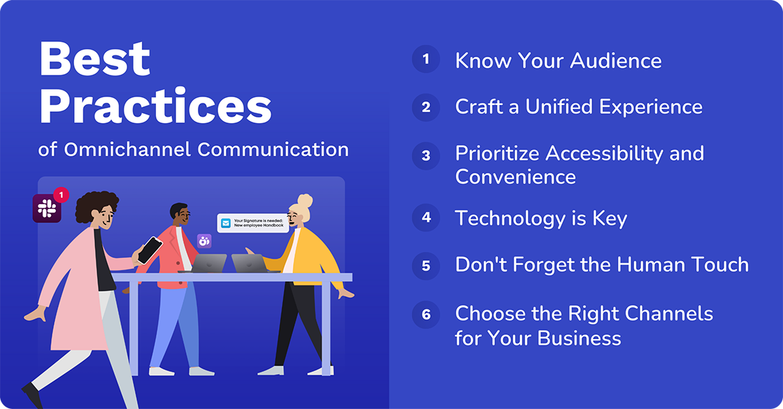 best practices of omnichannel employee communication