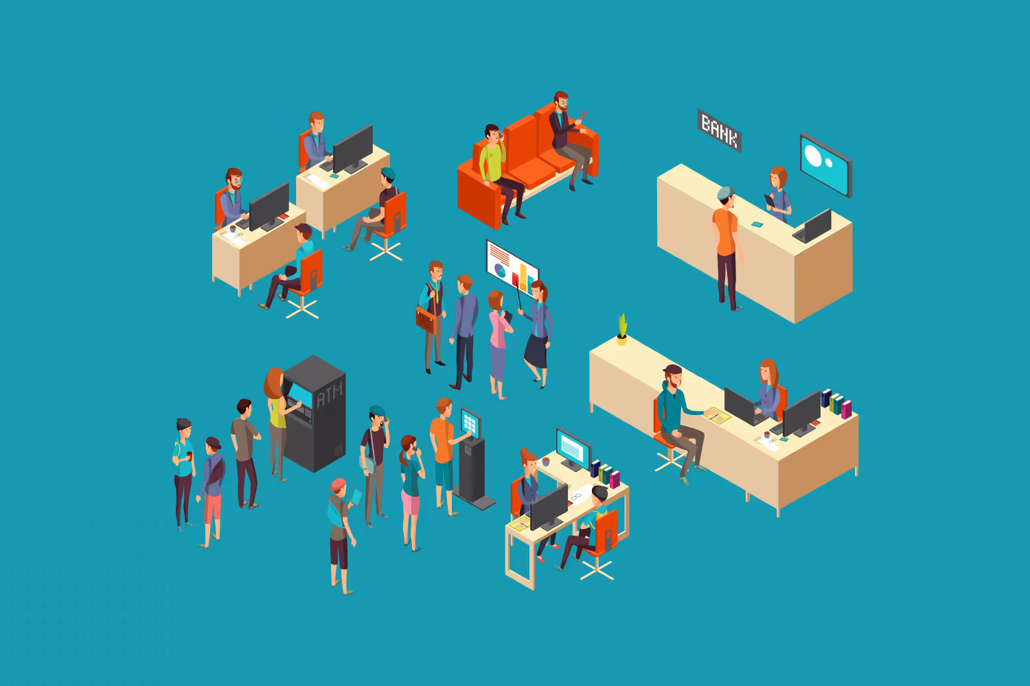 A.I. in banking graphic 