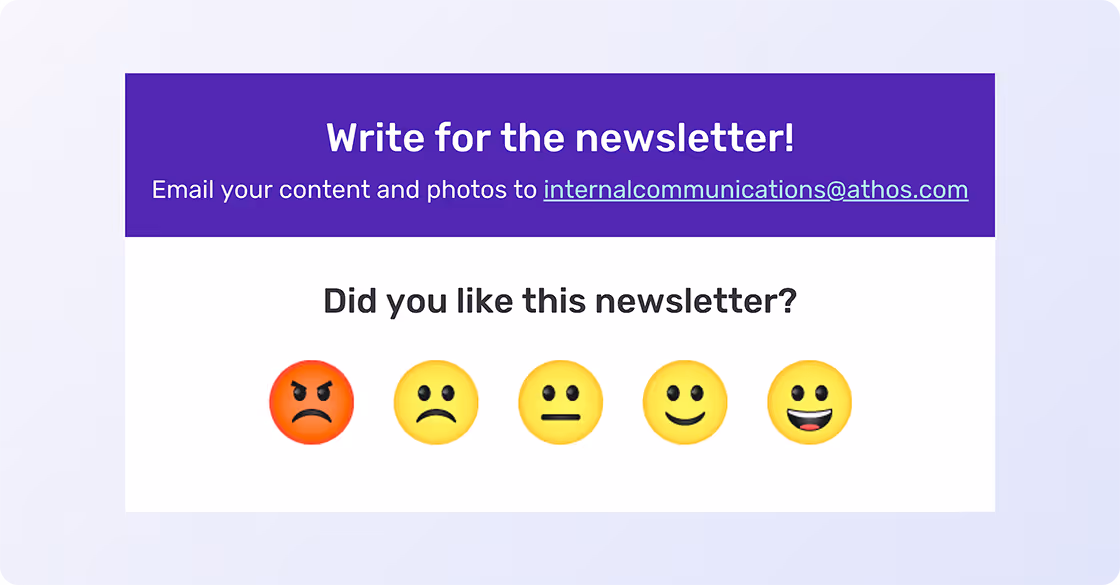 write for the newsletter
