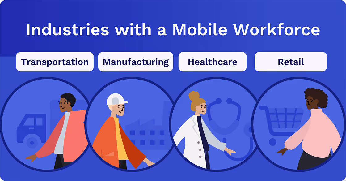 Mobile Workforce Communication in Different Industries