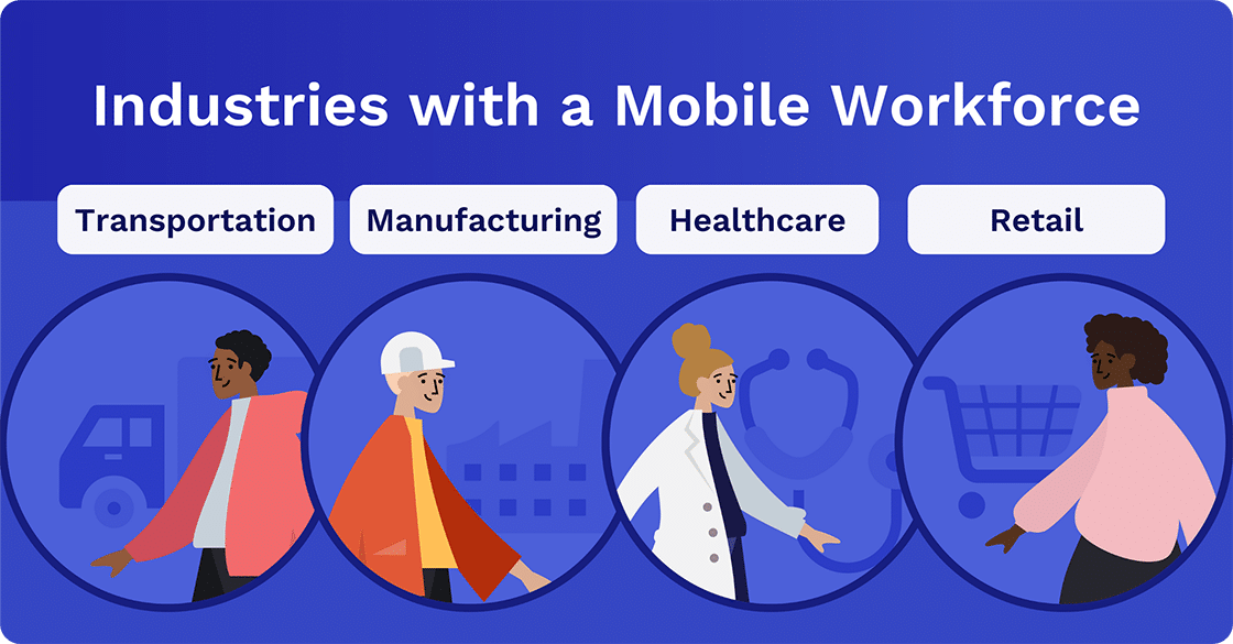 Mobile Workforce Communication in Different Industries