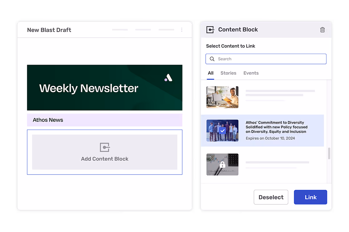 Content Block New Blast Draft