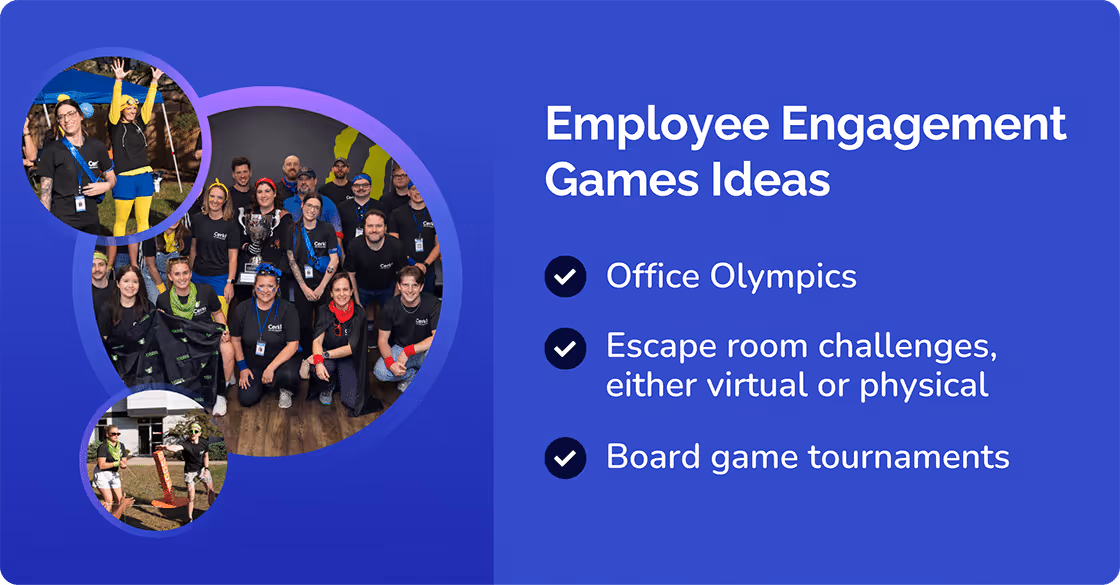 Employee engagement game ideas