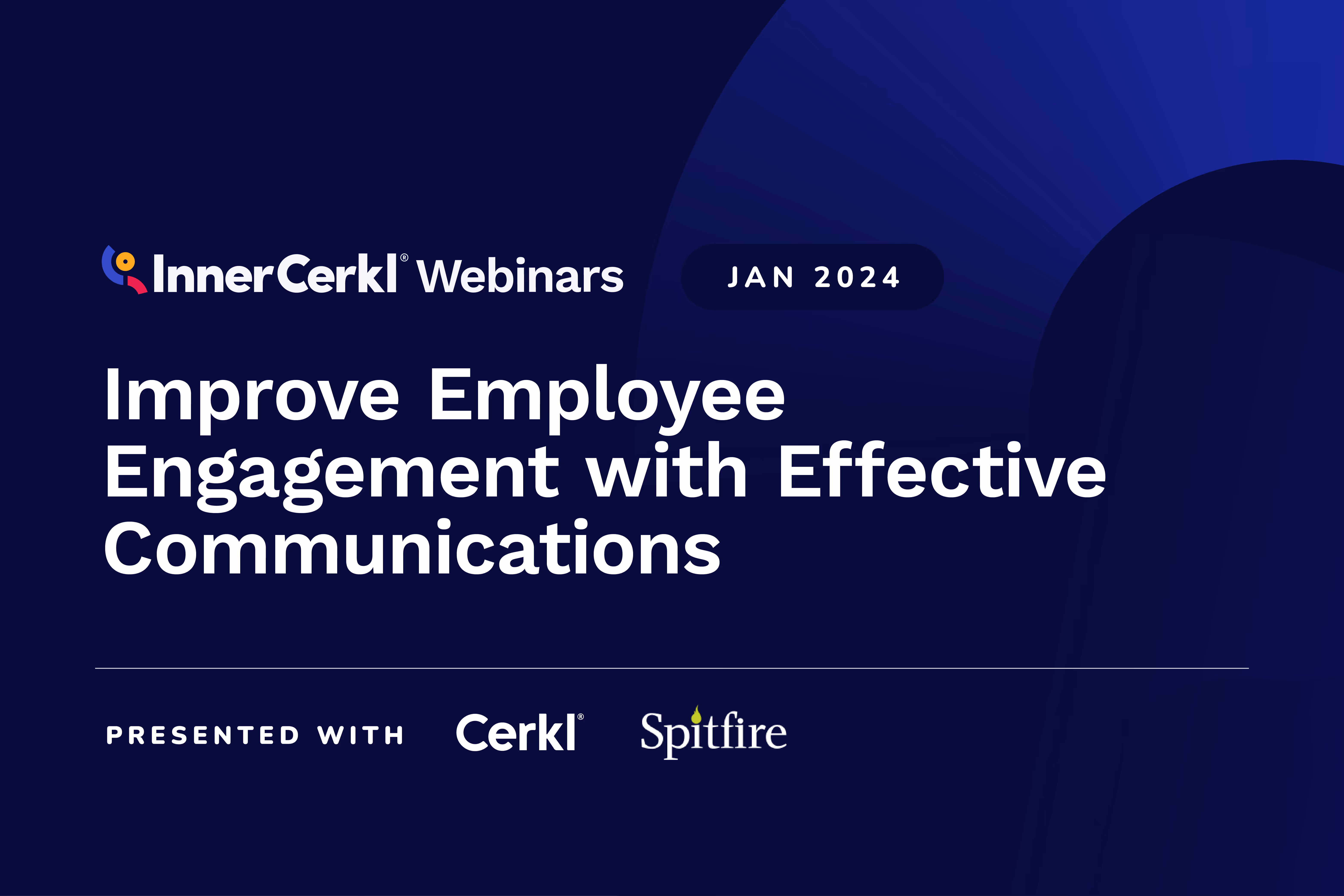 Internal communications leader reviewing employee engagement webinar recap framework and strategy notes in a team meeting