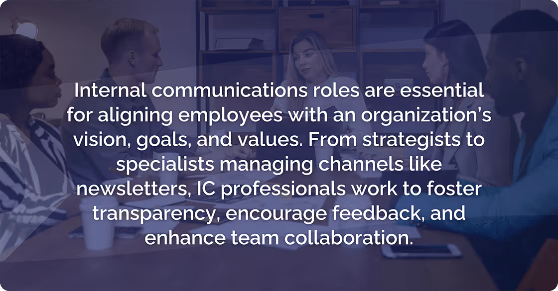 Internal Communications Roles