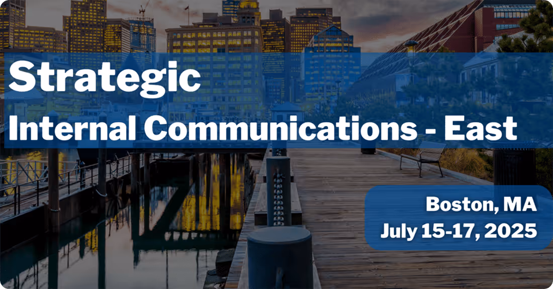 12th Annual Strategic Internal Communications - East