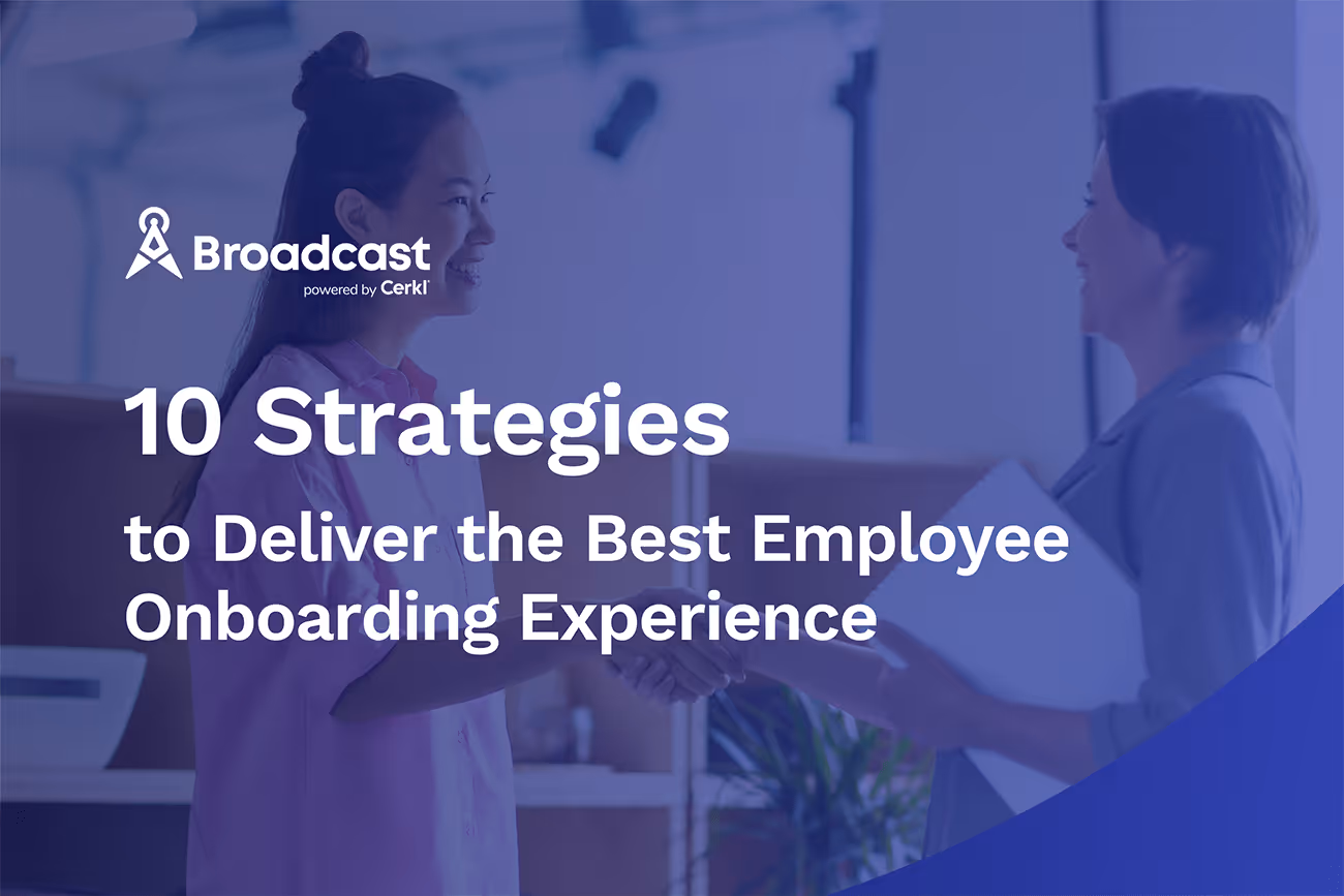 HR manager guiding a new hire through an onboarding checklist on a digital platform