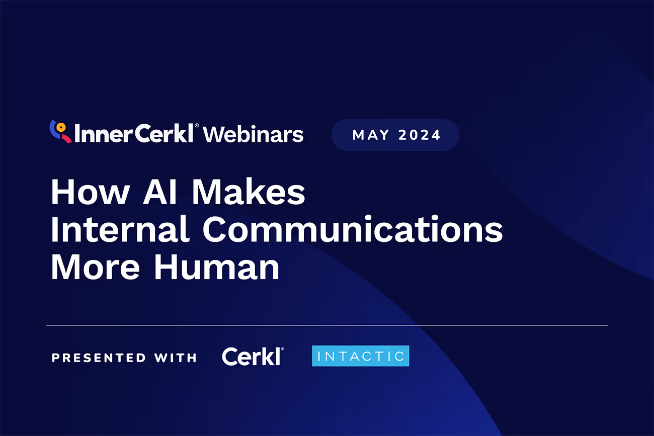 Communications manager reviewing AI-driven personalization dashboard