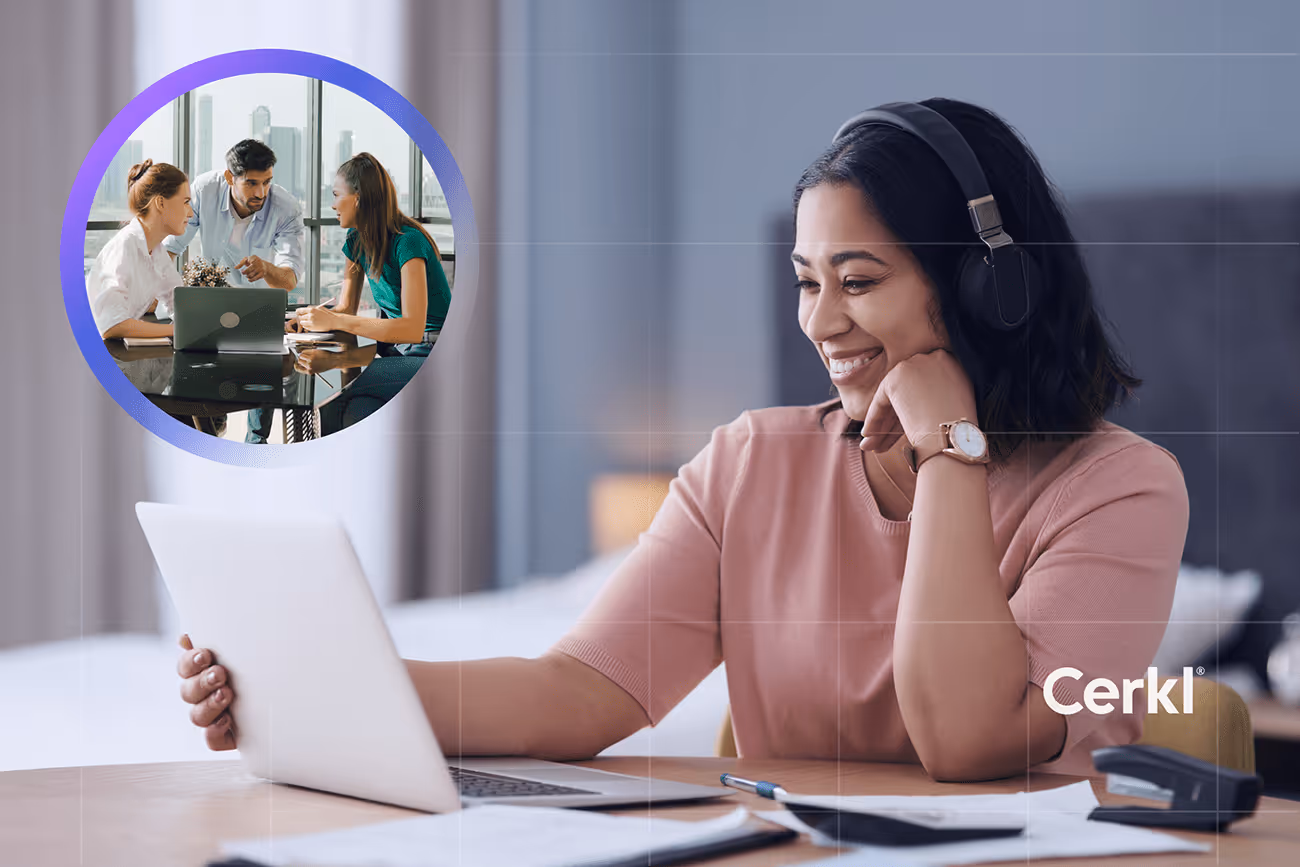 Remote team collaborating asynchronously across digital tools